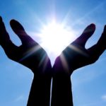 person praying